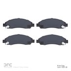 Dynamite Friction 1214-1039-00 Disc Brake Pad Set - Front - view 2
