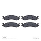 Dynamite Friction 1214-1158-00 Disc Brake Pad Set - Front - view 2