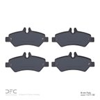 Dynamite Friction 1214-1317-00 Disc Brake Pad Set - Rear - view 2
