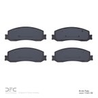 Dynamite Friction 1214-1333-00 Disc Brake Pad Set - Front - view 2