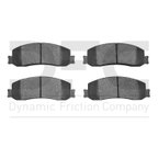 Dynamite Friction 1214-1333-00 Disc Brake Pad Set - Front - view 1