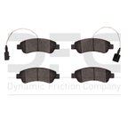Dynamite Friction 1214-1490-00 Disc Brake Pad Set - Rear - view 1