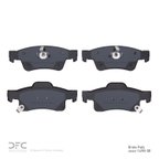 Dynamite Friction 1214-1498-00 Disc Brake Pad Set - Rear - view 2