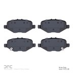 Dynamite Friction 1214-1612-00 Disc Brake Pad Set - Rear - view 2