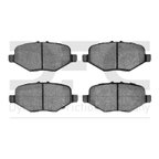 Dynamite Friction 1214-1612-00 Disc Brake Pad Set - Rear - view 1