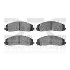 Dynamite Friction 1214-1680-00 Disc Brake Pad Set - Front - view 1