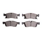 Dynamite Friction 1214-1904-10 Disc Brake Pad Set - Front - view 1