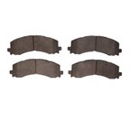 Dynamite Friction 1214-2428-00 Disc Brake Pad Set - Front - view 1