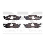 Dynamite Friction 1310-0576-00 Disc Brake Pad Set - Front - view 2