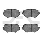 Dynamite Friction 1310-0680-00 Disc Brake Pad Set - Front - view 1