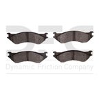 Dynamite Friction 1310-0702-00 Disc Brake Pad Set - Front - view 1