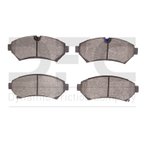 Dynamite Friction 1310-0753-00 Disc Brake Pad Set - Front - view 1