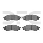 Dynamite Friction 1310-0830-00 Disc Brake Pad Set - Front - view 1