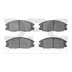 Dynamite Friction 1310-0864-00 Disc Brake Pad Set - Front - view 1