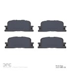 Dynamite Friction 1310-0885-00 Disc Brake Pad Set - Rear - view 2