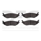 Dynamite Friction 1310-0898-00 Disc Brake Pad Set - Rear - view 1