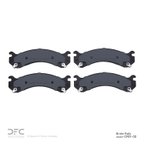 Dynamite Friction 1310-0909-00 Disc Brake Pad Set - Rear - view 2