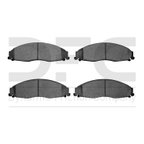 Dynamite Friction 1310-0921-00 Disc Brake Pad Set - Front - view 1