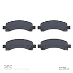 Dynamite Friction 1310-0974-10 Disc Brake Pad Set - Rear - view 2