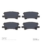 Dynamite Friction 1310-0996-00 Disc Brake Pad Set - Rear - view 2