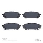Dynamite Friction 1310-1004-00 Disc Brake Pad Set - Rear - view 2
