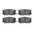 Dynamite Friction 1310-1005-00 Disc Brake Pad Set - Front - view 1