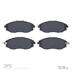 Dynamic Friction 1310-1031-00 Disc Brake Pad Set - Front - view 2