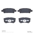 Dynamite Friction 1310-1037-00 Disc Brake Pad Set - Rear - view 2