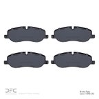 Dynamite Friction 1310-1098-00 Disc Brake Pad Set - Front - view 2