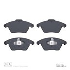 Dynamite Friction 1310-1107-20 Disc Brake Pad Set - Front - view 2