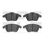 Dynamite Friction 1310-1107-20 Disc Brake Pad Set - Front - view 1