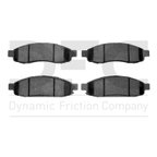 Dynamite Friction 1310-1183-00 Disc Brake Pad Set - Front - view 1