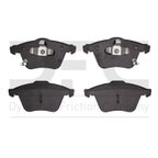 Dynamite Friction 1310-1186-00 Disc Brake Pad Set - Front - view 2