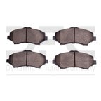 Dynamite Friction 1310-1273-00 Disc Brake Pad Set - Front - view 1