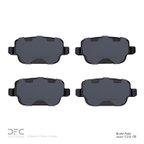 Dynamite Friction 1310-1314-00 Disc Brake Pad Set - Rear - view 2