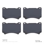 Dynamite Friction 1310-1396-00 Disc Brake Pad Set - Front - view 2