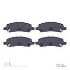 Dynamite Friction 1310-1647-00 Disc Brake Pad Set - Rear - view 2