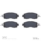 Dynamite Friction 1310-1650-00 Disc Brake Pad Set - Front - view 2
