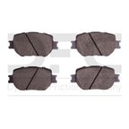 Dynamite Friction 1310-1733-00 Disc Brake Pad Set - Front - view 1