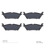 Dynamite Friction 1310-1790-00 Disc Brake Pad Set - Rear - view 2