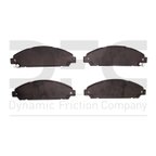 Dynamite Friction 1310-1791-00 Disc Brake Pad Set - Front - view 2
