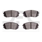Dynamite Friction 1310-1826-00 Disc Brake Pad Set - Front - view 1