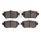 Dynamite Friction 1310-1965-00 Disc Brake Pad Set - Rear - view 1