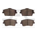Dynamite Friction 1310-2137-00 Disc Brake Pad Set - Front - view 1