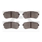 Dynamite Friction 1310-2188-00 Disc Brake Pad Set - Rear - view 1