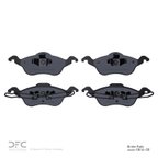 Dynamite Friction 1311-0816-00 Disc Brake Pad Set - Front - view 2