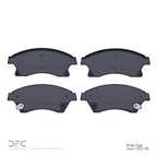 Dynamite Friction 1311-1522-00 Disc Brake Pad Set - Front - view 2