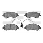 Dynamite Friction 1311-1540-20 Disc Brake Pad Set - Front - view 1