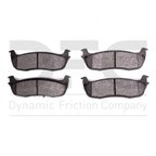 Dynamite Friction 1400-0711-00 Disc Brake Pad Set - Rear - view 1