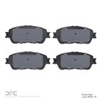 Dynamite Friction 1400-0906-10 Disc Brake Pad Set - Front - view 3